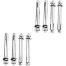 8Pièces Kit Vis Acier Carbone Stabilisateur Argent