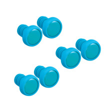 3Paren Paar Compacte Blauwe Handvat Kapjes Stevig En Draagbaar