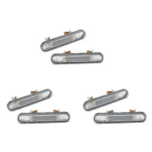 3 Pair LED License Plate Light for - W124 W201 W202 Car License Plate Light