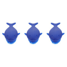 3Pièces Brosse Silicone Corps Brosse Douce Exfoliante