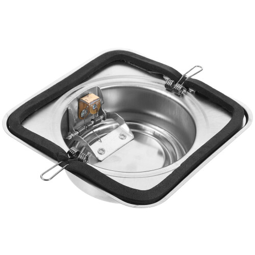 3Pièces Cache Ventilation Murale Inox Pour Sécheuse Cuisine 2