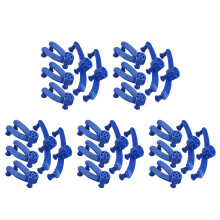 5 Count Plant Climbing Clips Branch Clamps Bending For Pot Plants