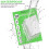 100 A4 Plastic Value Punched Punch Pockets Micron for Folders Filing Wallets Sleeves 2