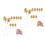 20Pièces Embouts Spray Plastique Compatible Flacon 10