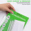 100 A4 Plastic Value Punched Punch Pockets Micron for Folders Filing Wallets Sleeves 6