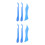 2Sets Plastic Stained Glass Foiling Tool Blue for Crafting and DIY Use 5