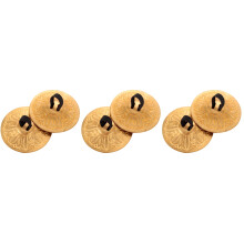 3Paires Cymbales Doigts Cuivre Légères Pour Enfants Et Danse