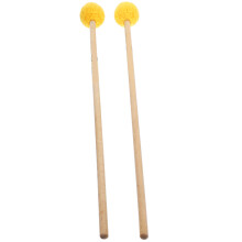 8Pcs Lightweight Wooden Rubber Drumsticks Assorted Color for Marimba