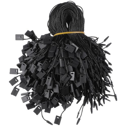 8550Pcs Black Nylon Hang Tag Strings Durable Lightweight for Clothes