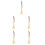 5Pièces Maillets Percussion Bois Antidérapante Multicolores 1