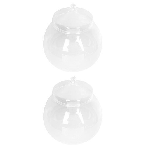 2Sets Decorative Glass Storage Bottle for Micro Landscape DIY
