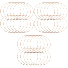 30St Stevige Metalen DIY Droomvanger Ringen Goud Voor Knutselprojecten