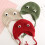 2Pièces Chapeau Bébé En Vert Hiver Confortable 11