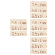 400Pcs Multi Color Handmade Sewing Labels for DIY Knitting and Craft