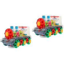 2Pcs Electric Toy Car Battery Operated with Lights and Sounds for Kids