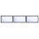 3Pièces Écran Projecteur Transparent Pliable Pour 5