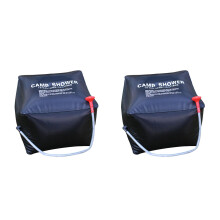 2Ensembles Douche Solaire PVC Renforcé Multicouleur Pour Randonnée