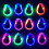 4Pcs Shoe Light Clips LED Flash for Running Safety Gear 11
