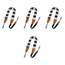 4Pièces Ukulélé Réglable Coton Et Cuir Durable