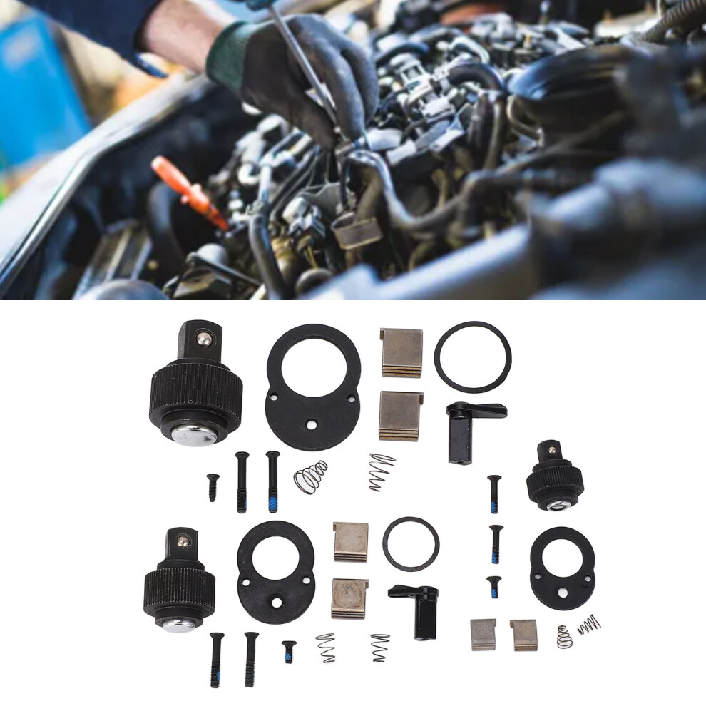 Ratchet Head Repair Kit Cr V Steel 72 Teeth Socket Wrench Accessory Set 4601386917843