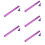 5Pcs Lightweight Purple Dulcimer Cases Portable Yangqin Storage 1