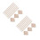 1200Pièces Bâtons Pedicure Bambou Pour Partage 7