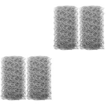 4Pièces Filet Grillagé Argenté Pour Volaille, Jardin Bricolage