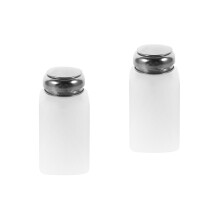 2St Compacte Pump Flessen Voor Nagellak En Verzorgingsproducten