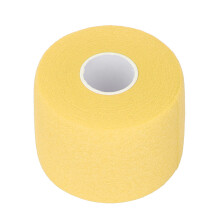 Coussin de maintien pour prise de badminton 60 mm x 20 m, ruban amortisseur jaune