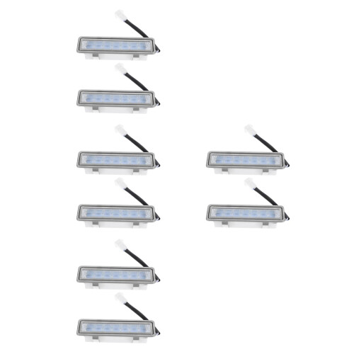 8Pièces Ampoules LED De Cuisson Argent Luminosité Optimale