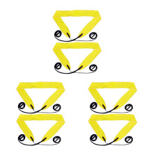 6Pcs Flute Care Cloth Yellow Microfiber for Saxophone Cleaning