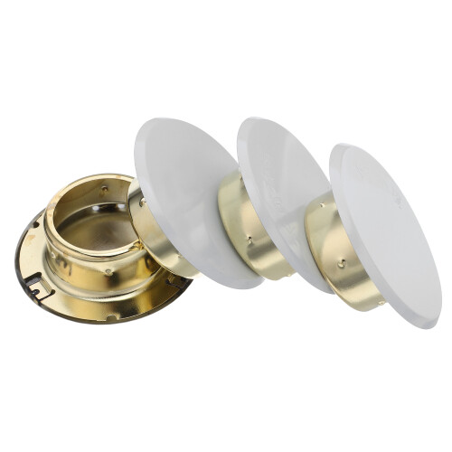 20Pièces Couvre-Têtes Sprinkler À Vis Cuivre Cache Plafond Multi Usage 2