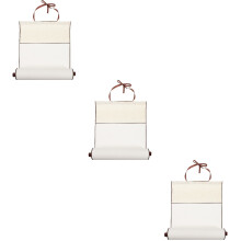 3St Beige Multifunctionele Lege Chinese Kalligrafierol Voor Schilderen