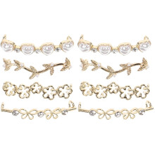 8St Kleurrijke Decoratieve Schoenclips Van Metaal Voor Casual Schoenen