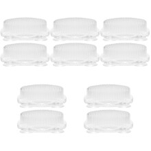 10Pièces Accessoires Fleurs Plastique Claire Pour Arrangements Floraux