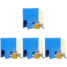 4Ensembles Serrure Robinet Eau Bleu Fer Installation Facile