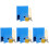 4Ensembles Serrure Robinet Eau Bleu Fer Installation Facile 1