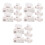 3St Bamboe Gezichtsdoek Wegwerp Droog Multifunctioneel Wit 9