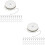 2Sets DIY Schmuckketten Eisen Mit Hummerverschluss in Silber 5