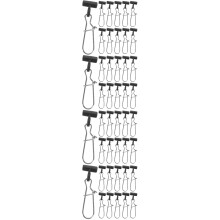 120Pièces Attaches De Solides En Matière Colorée