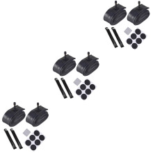 3Sets Bike Inner Tube Patch Kit Black Durable Cycling Tire Repair Tool
