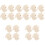 20Stk Duschpuff Badeblumen Beige Und Langlebig Für Bad 3
