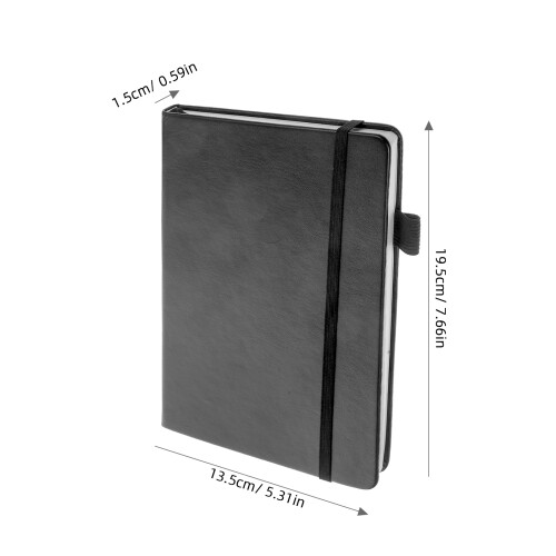 2Pièces Cahier Téléphone Noir Compact En Solide Pour Notes 1