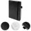 2Pièces Cahier Téléphone Noir Compact En Solide Pour Notes 8