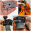 2Pièces Accessoire Violon Multifonction Fibre Carbone Mesure Cordes 4