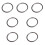 7Pcs Smooth Chun Hand Strength Training Rings Durable 1