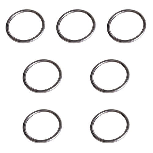 7Pcs Smooth Chun Hand Strength Training Rings Durable