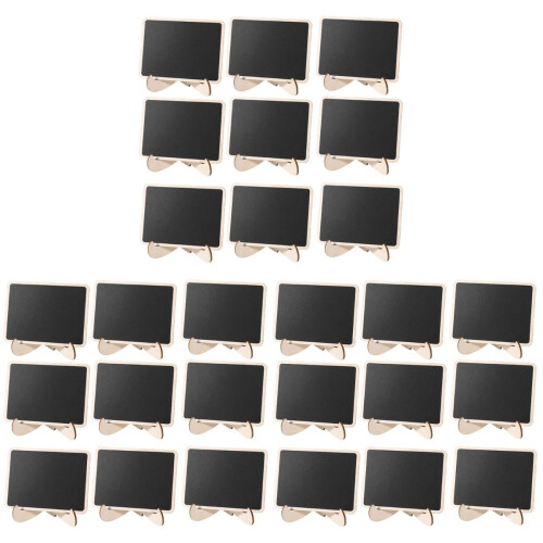 36Pièces Mini Tableaux Support Pour Messages Décoratifs 2