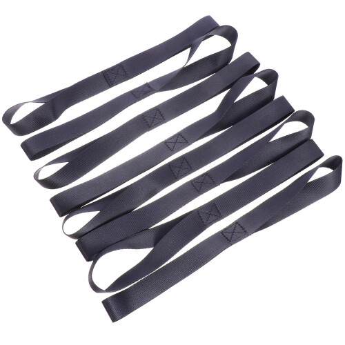16Pièces Sangles Boucle Noires Pour Sangles De Fixation Solides