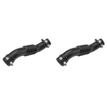 2X Fuel Tank Filler Hose+Clamp 77213-35380 for Land Prado 120 Series 2003-2010 7721335390 Oil Pipe